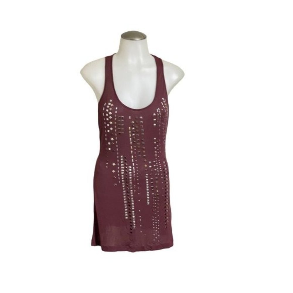 GUESS.Tank top brown color size m‎